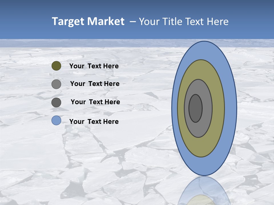 View Of Antarctica From The Bow Of A Russian Icebreaker On Antarctica PowerPoint Template
