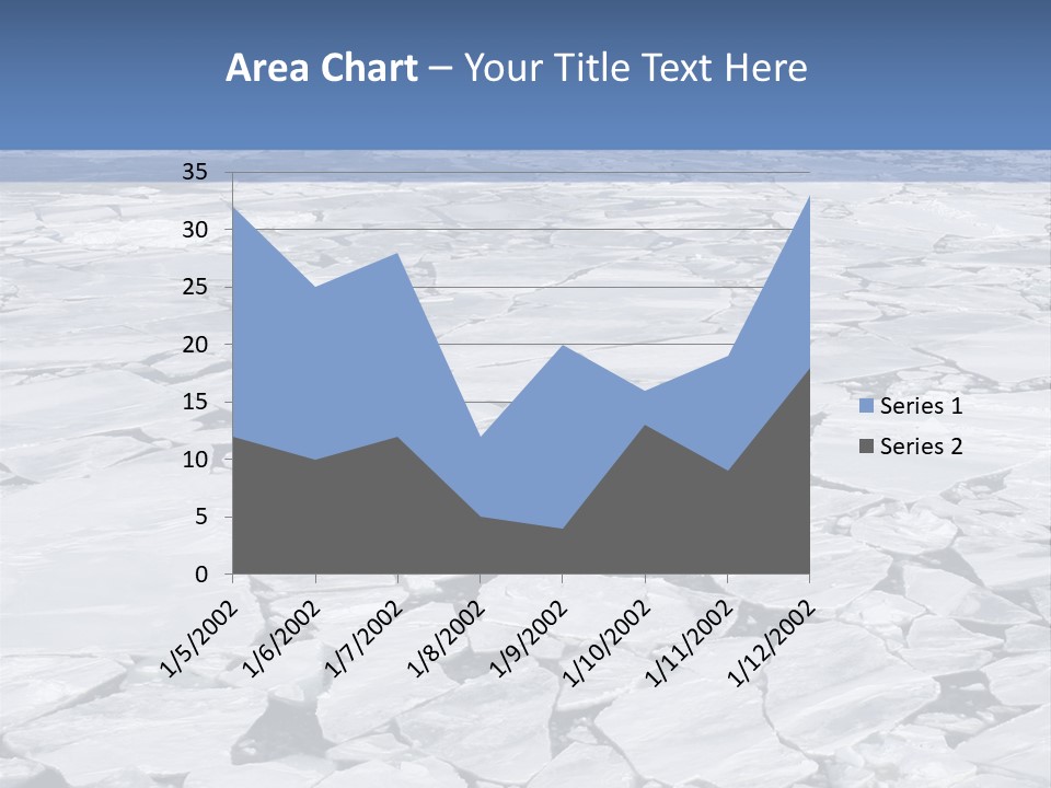 View Of Antarctica From The Bow Of A Russian Icebreaker On Antarctica PowerPoint Template