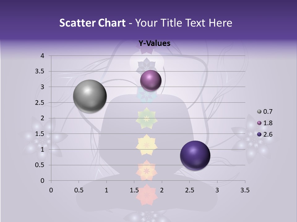 Illustration Of A Silhouette With Chackras. Each Element On Separate Layers For Easy Modification. Linear And Radial Gradients Only. Stock Vector Illustration: PowerPoint Template