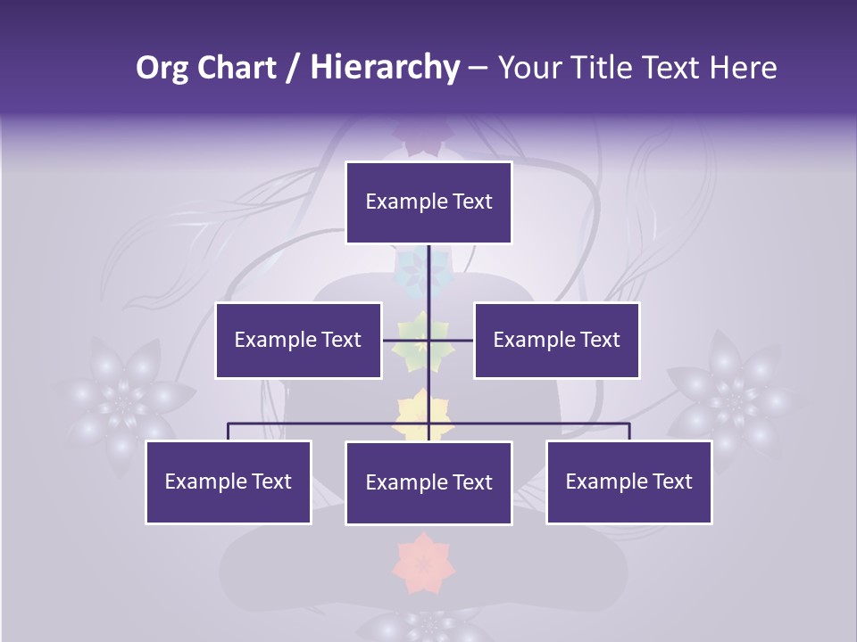Illustration Of A Silhouette With Chackras. Each Element On Separate Layers For Easy Modification. Linear And Radial Gradients Only. Stock Vector Illustration: PowerPoint Template