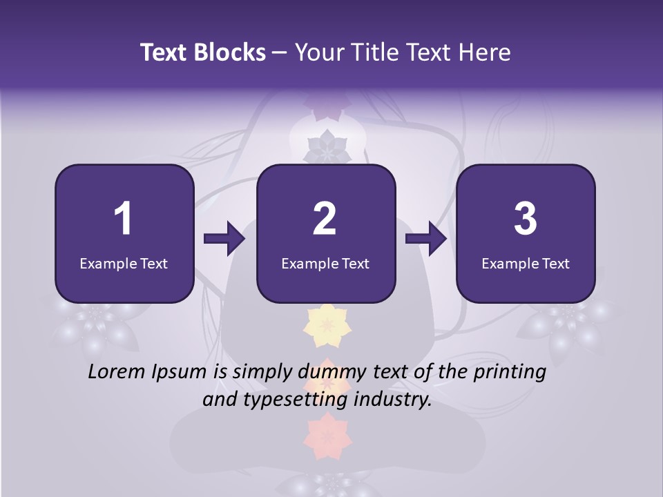 Illustration Of A Silhouette With Chackras. Each Element On Separate Layers For Easy Modification. Linear And Radial Gradients Only. Stock Vector Illustration: PowerPoint Template