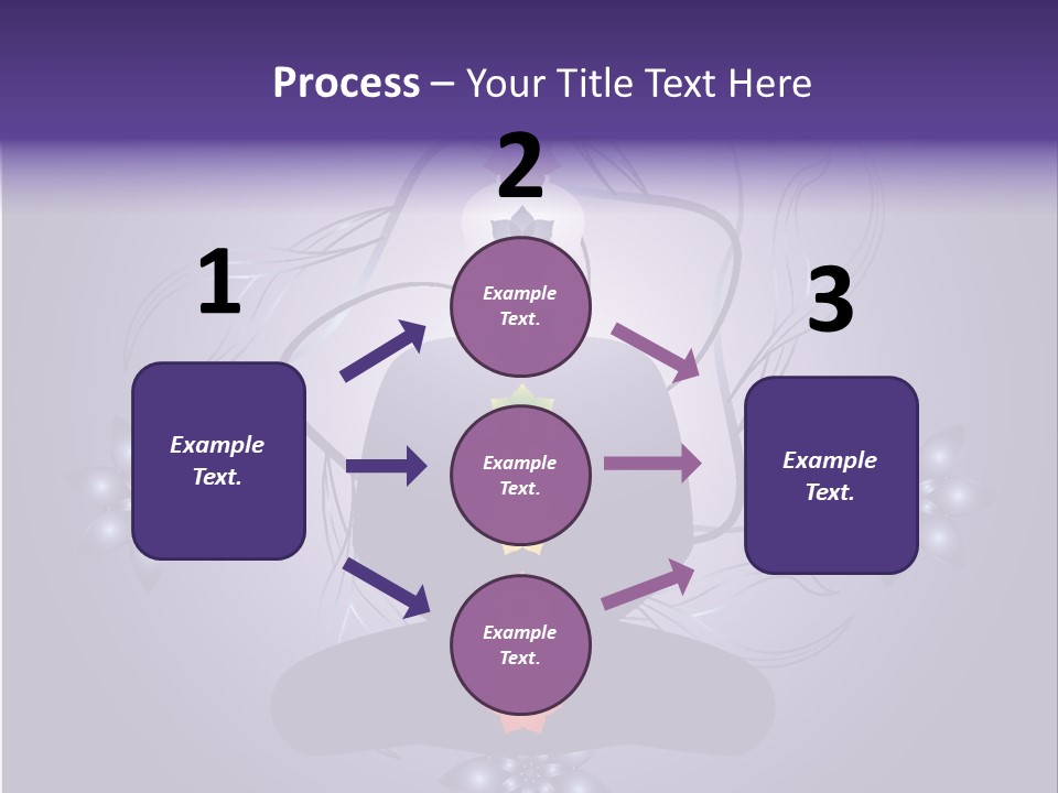 Illustration Of A Silhouette With Chackras. Each Element On Separate Layers For Easy Modification. Linear And Radial Gradients Only. Stock Vector Illustration: PowerPoint Template