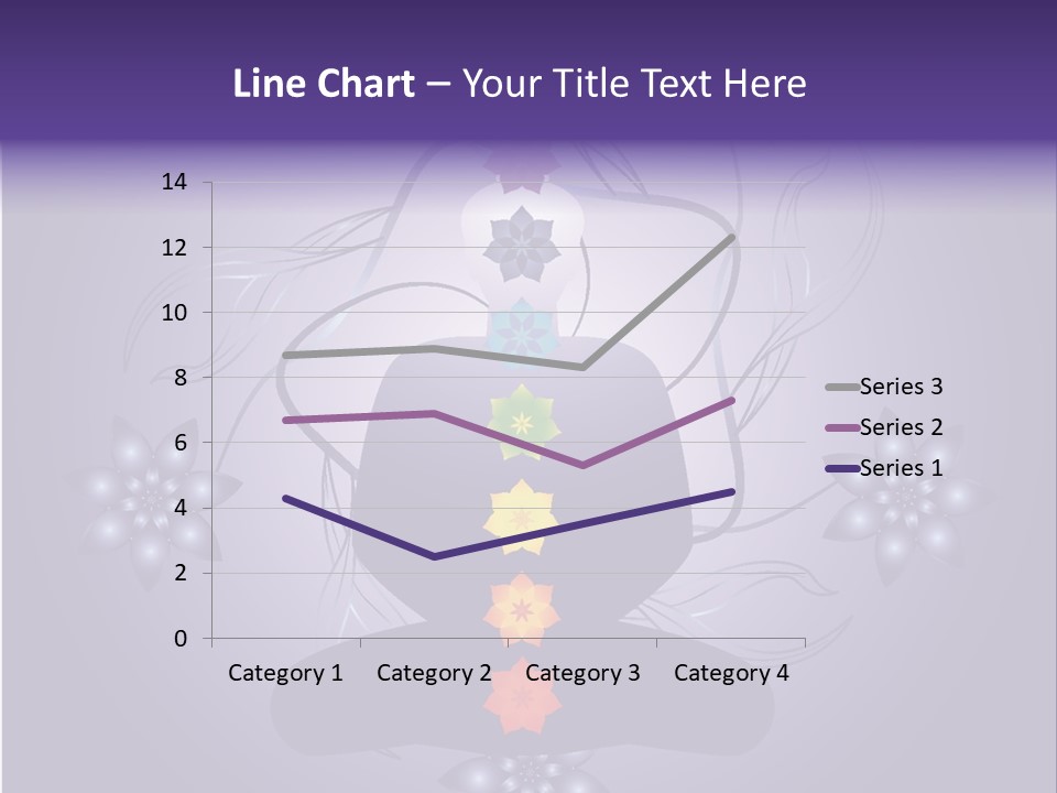 Illustration Of A Silhouette With Chackras. Each Element On Separate Layers For Easy Modification. Linear And Radial Gradients Only. Stock Vector Illustration: PowerPoint Template
