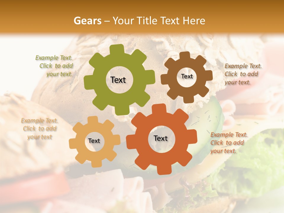 Sandwiches PowerPoint Template