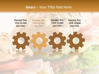Sandwiches PowerPoint Template