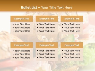 Sandwiches PowerPoint Template