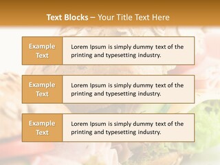 Sandwiches PowerPoint Template