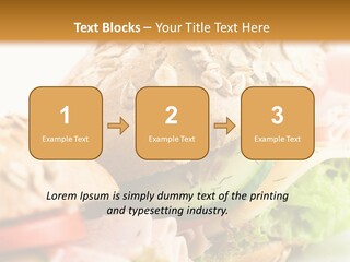 Sandwiches PowerPoint Template