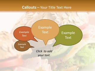 Sandwiches PowerPoint Template