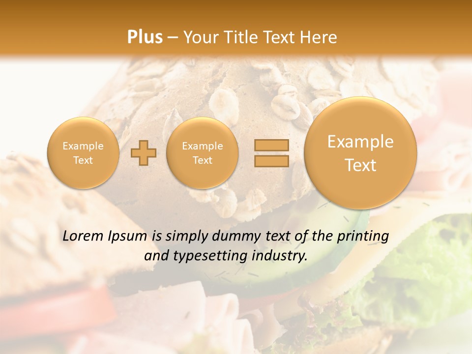 Sandwiches PowerPoint Template