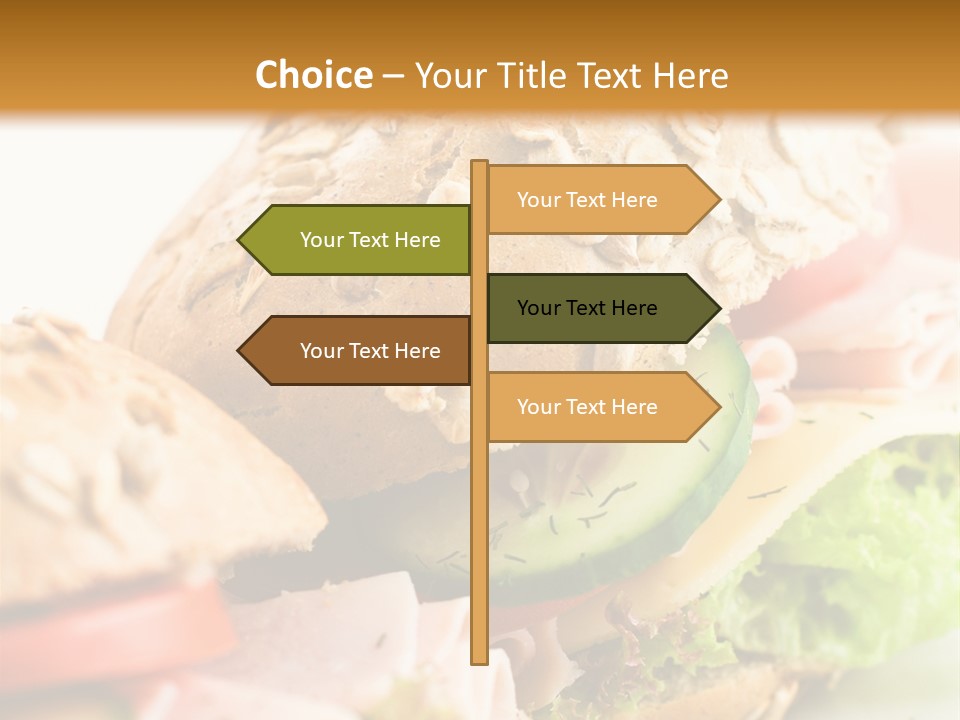 Sandwiches PowerPoint Template