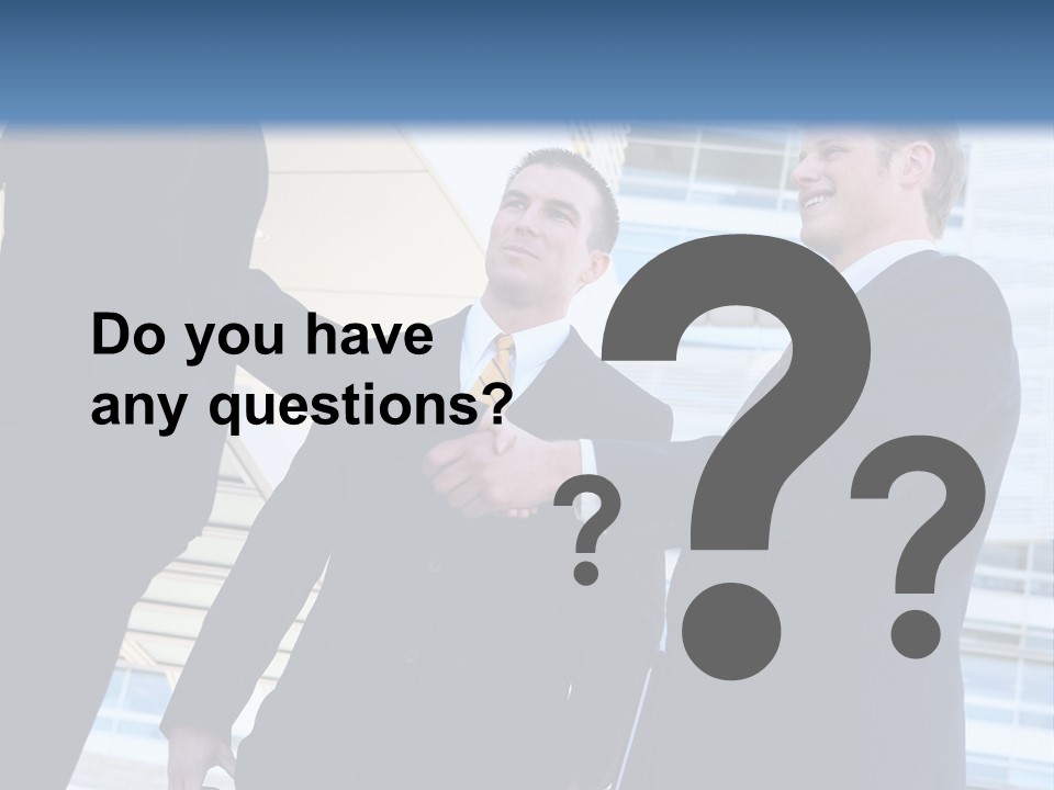 A Business Man And Woman Team At Office Shaking Hands PowerPoint Template
