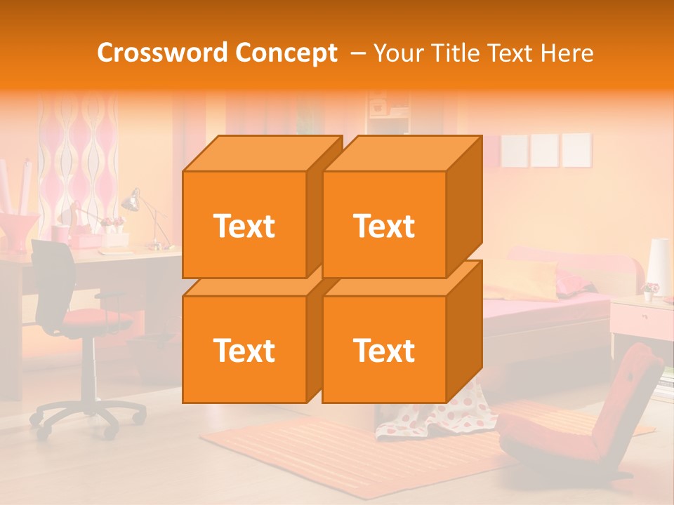 Kid's Bedroom PowerPoint Template