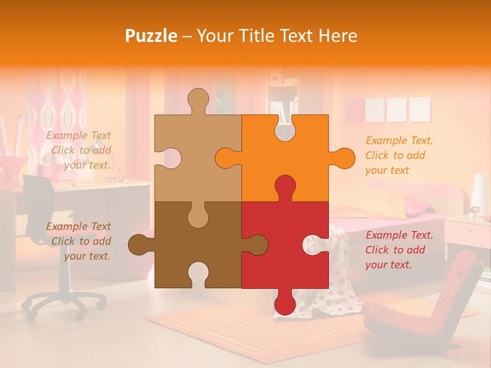 Kid's Bedroom PowerPoint Template