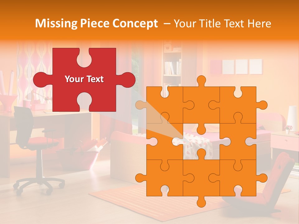 Kid's Bedroom PowerPoint Template