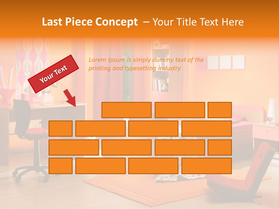 Kid's Bedroom PowerPoint Template