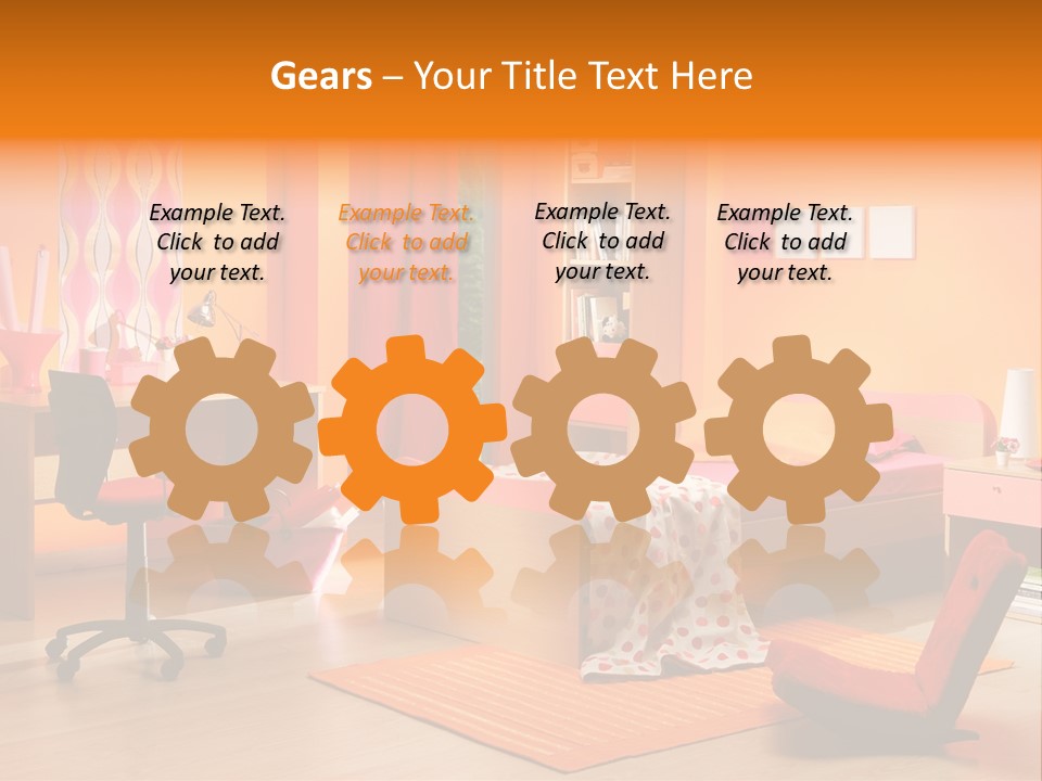 Kid's Bedroom PowerPoint Template