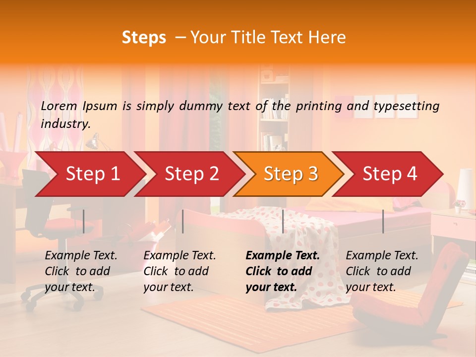 Kid's Bedroom PowerPoint Template