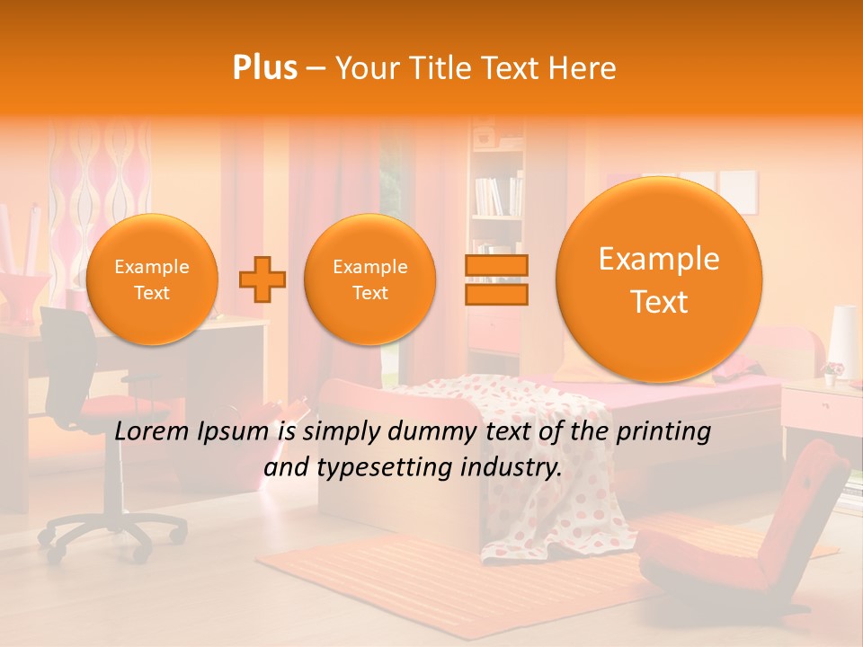 Kid's Bedroom PowerPoint Template