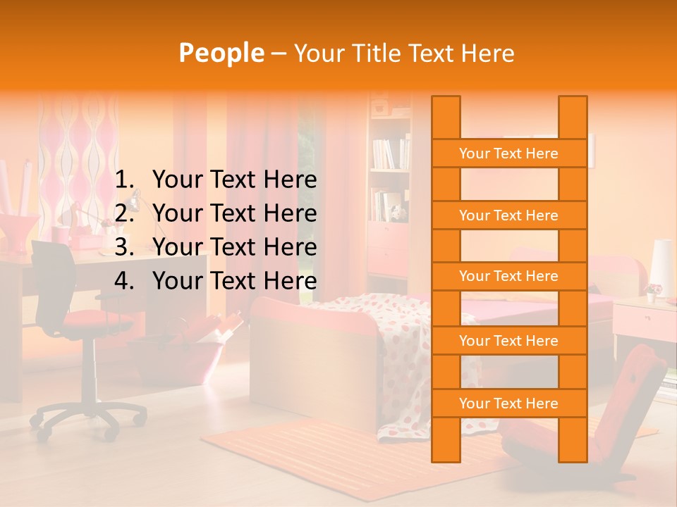 Kid's Bedroom PowerPoint Template