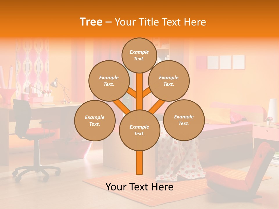 Kid's Bedroom PowerPoint Template