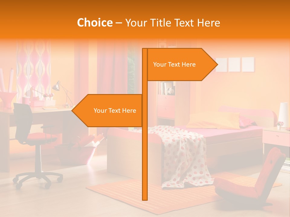 Kid's Bedroom PowerPoint Template