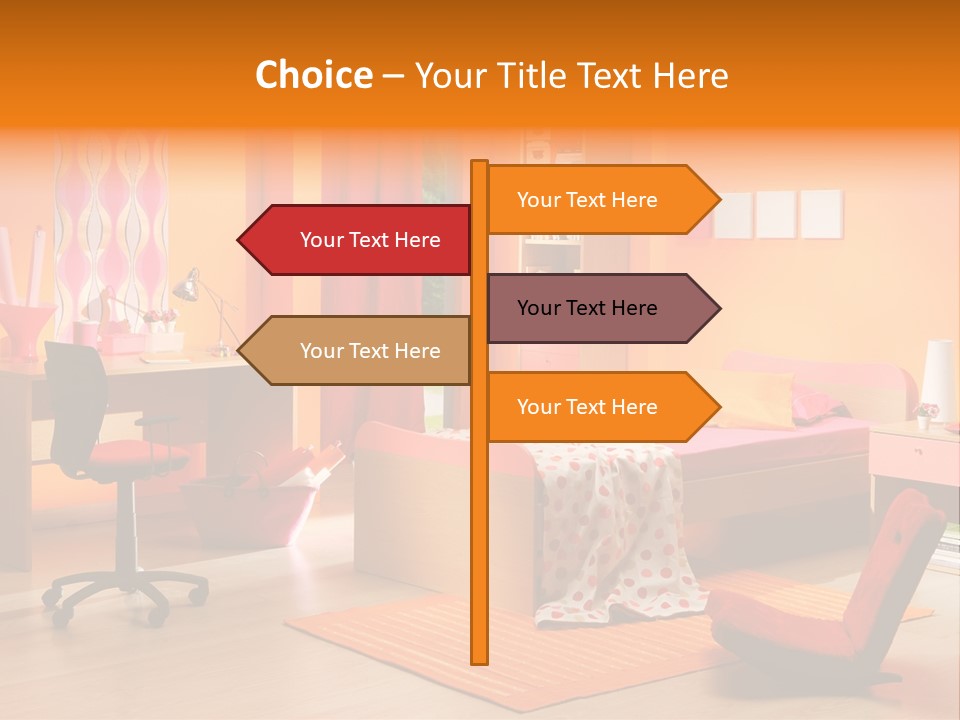 Kid's Bedroom PowerPoint Template