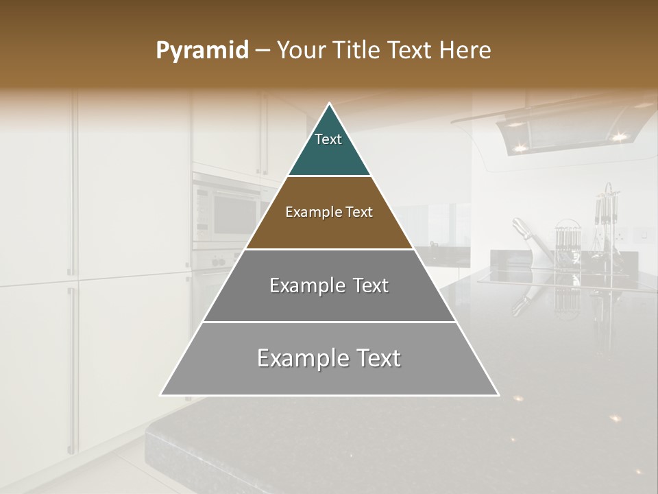 Fully Fitted Modern Kitchen With All Appliances PowerPoint Template