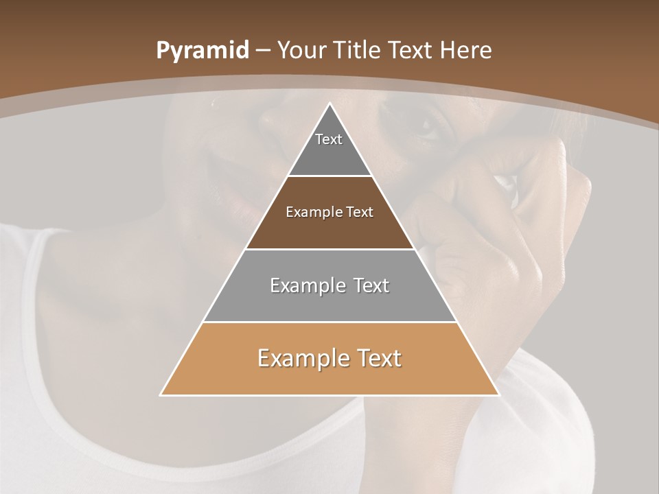 Baby Sleeps On His Hand PowerPoint Template