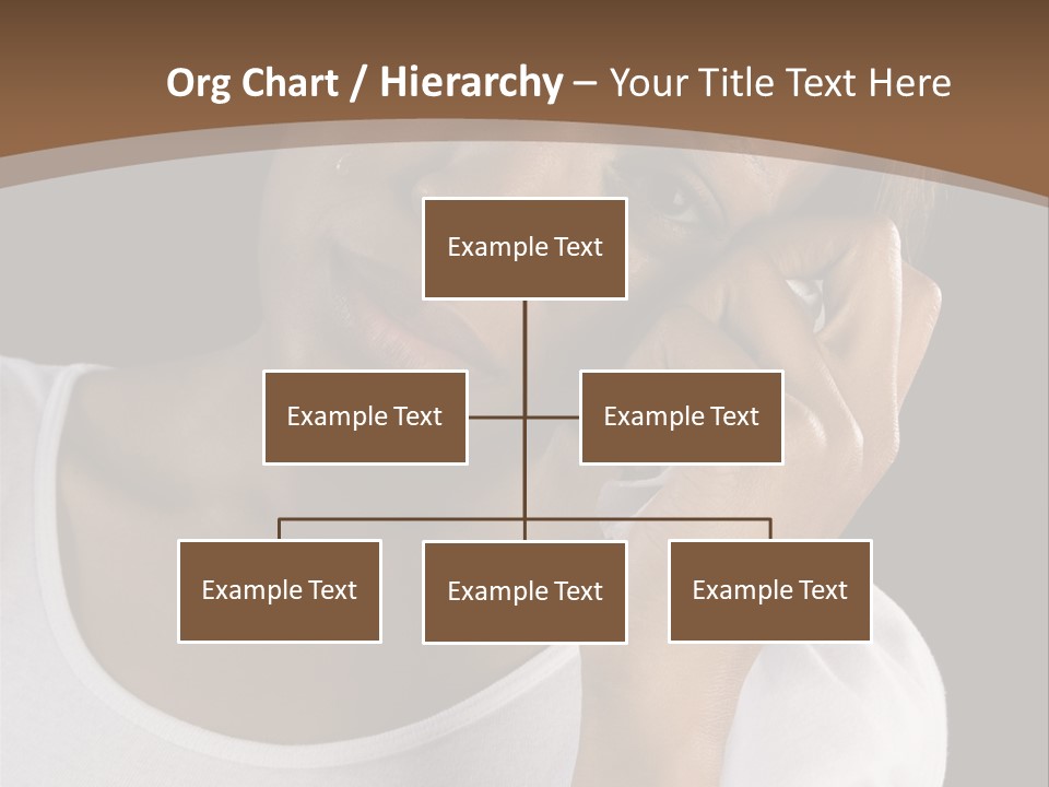 Baby Sleeps On His Hand PowerPoint Template