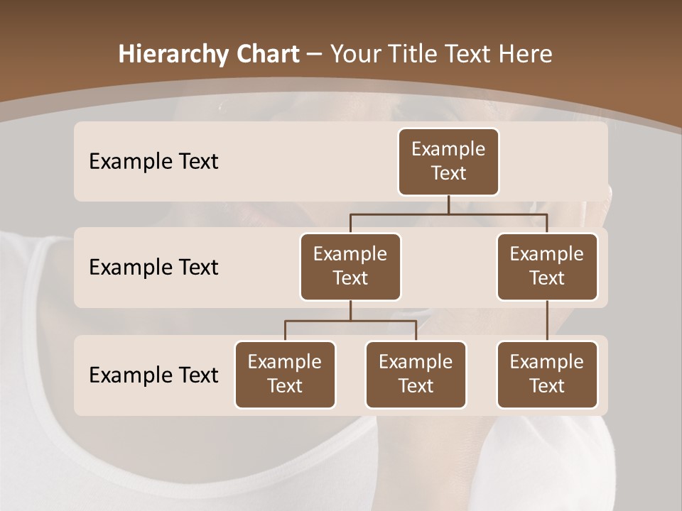 Baby Sleeps On His Hand PowerPoint Template