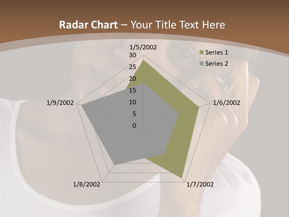 Baby Sleeps On His Hand PowerPoint Template