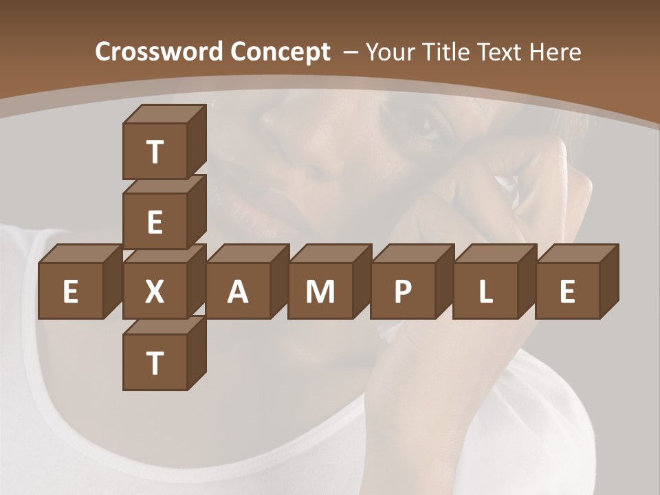 Baby Sleeps On His Hand PowerPoint Template