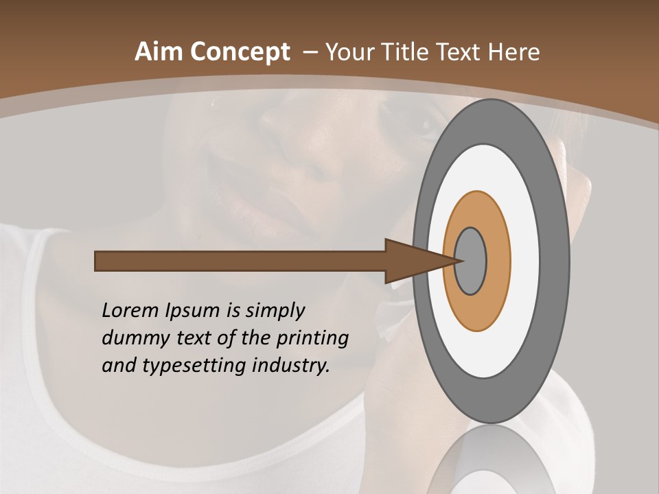 Baby Sleeps On His Hand PowerPoint Template