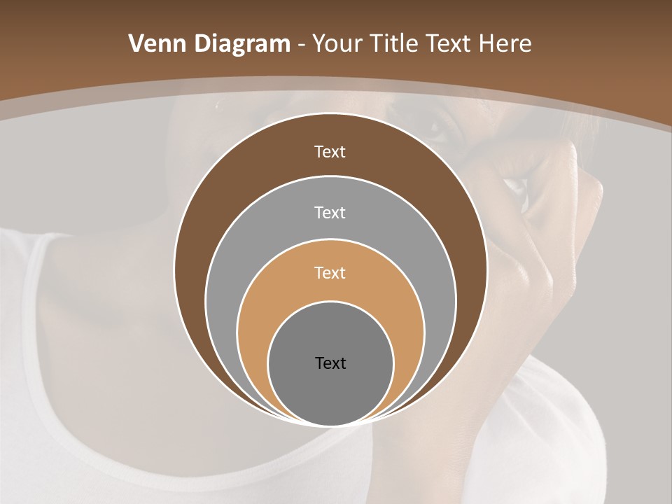 Baby Sleeps On His Hand PowerPoint Template