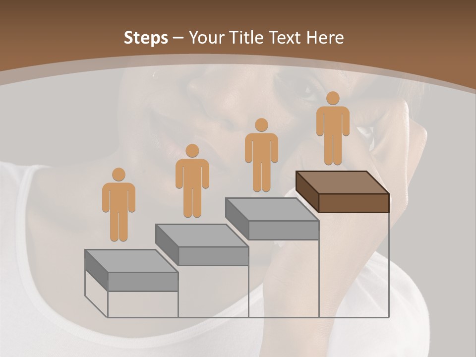 Baby Sleeps On His Hand PowerPoint Template