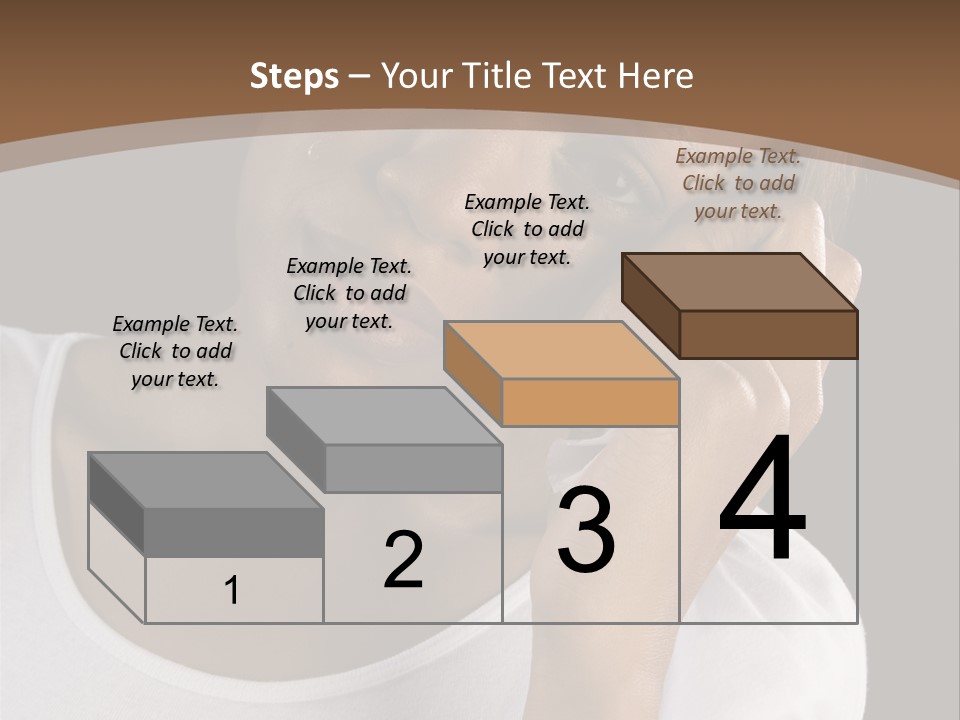 Baby Sleeps On His Hand PowerPoint Template