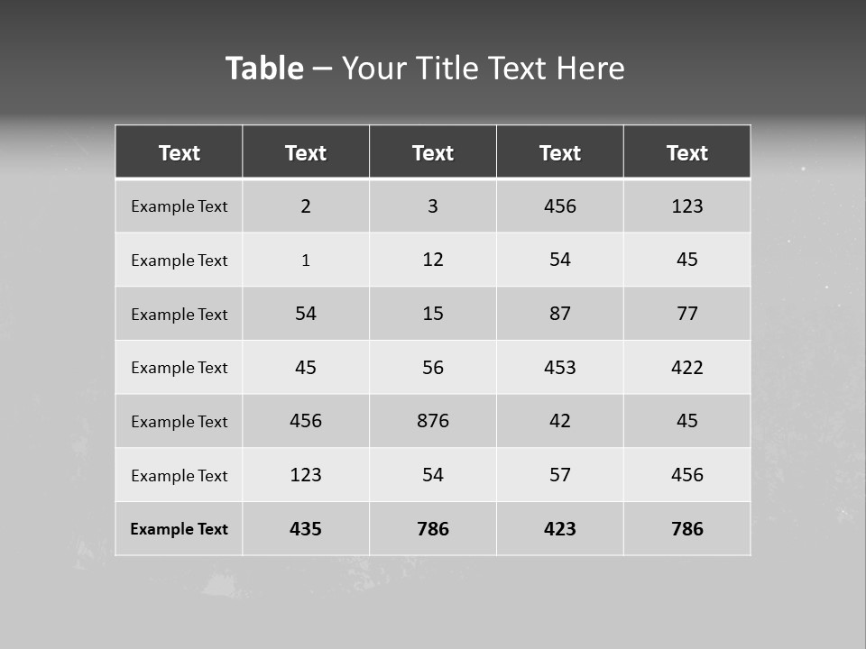 Meteoric Shower In The Night PowerPoint Template