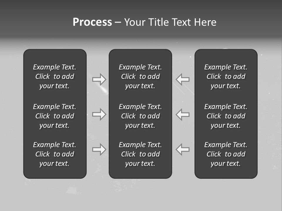 Meteoric Shower In The Night PowerPoint Template