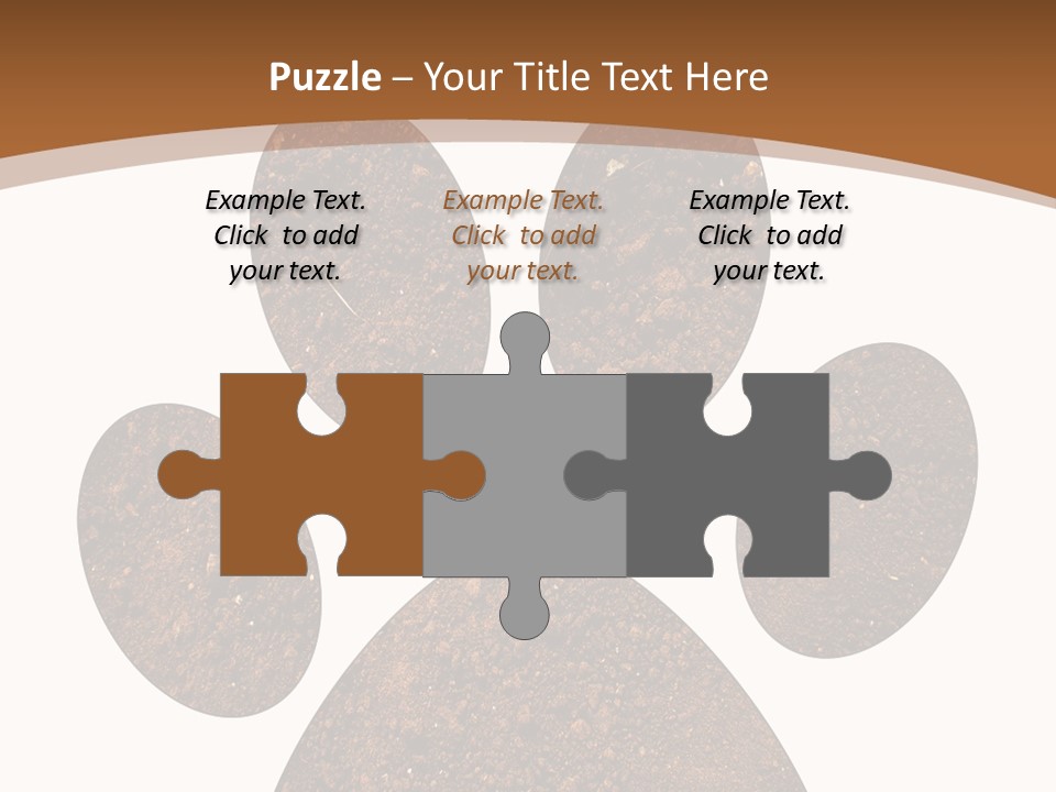 Soil Paw Print PowerPoint Template