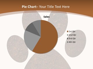 Soil Paw Print PowerPoint Template