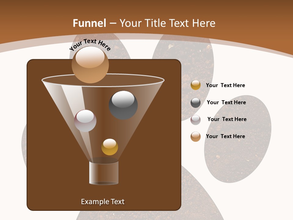 Soil Paw Print PowerPoint Template