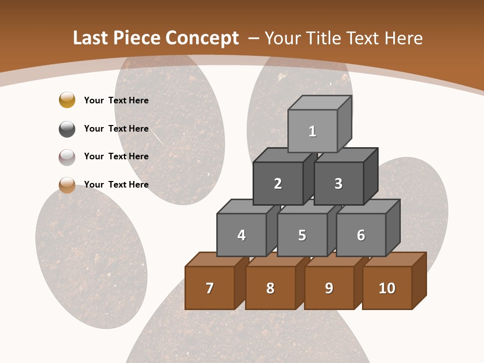 Soil Paw Print PowerPoint Template