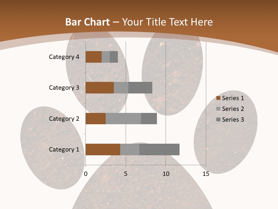 Soil Paw Print PowerPoint Template