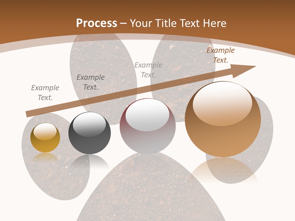 Soil Paw Print PowerPoint Template