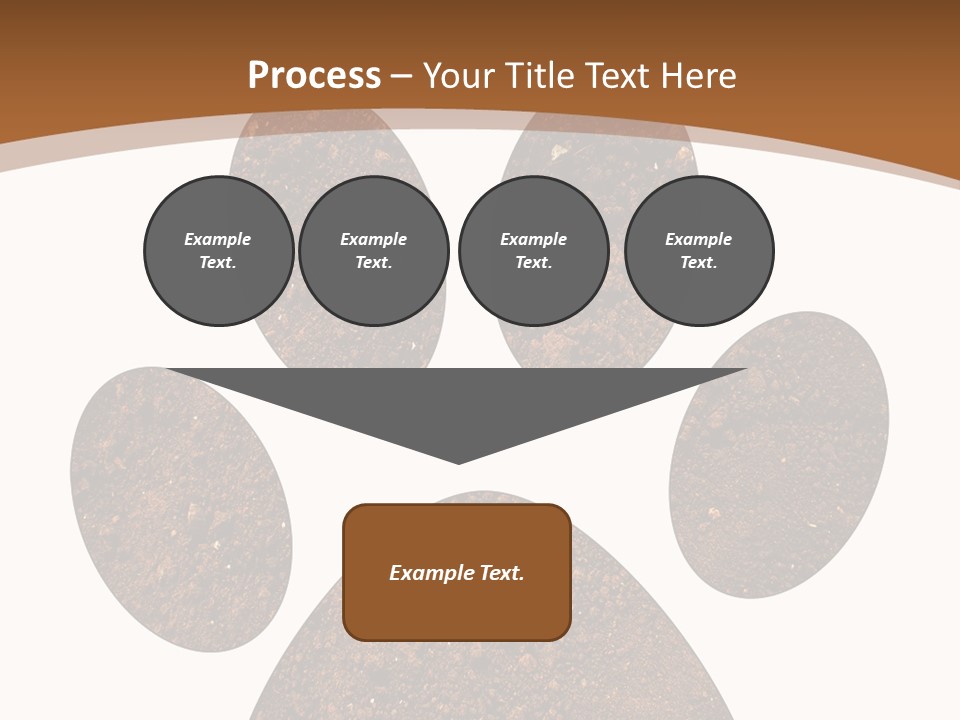 Soil Paw Print PowerPoint Template