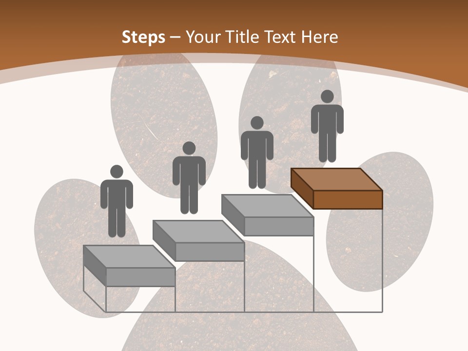 Soil Paw Print PowerPoint Template