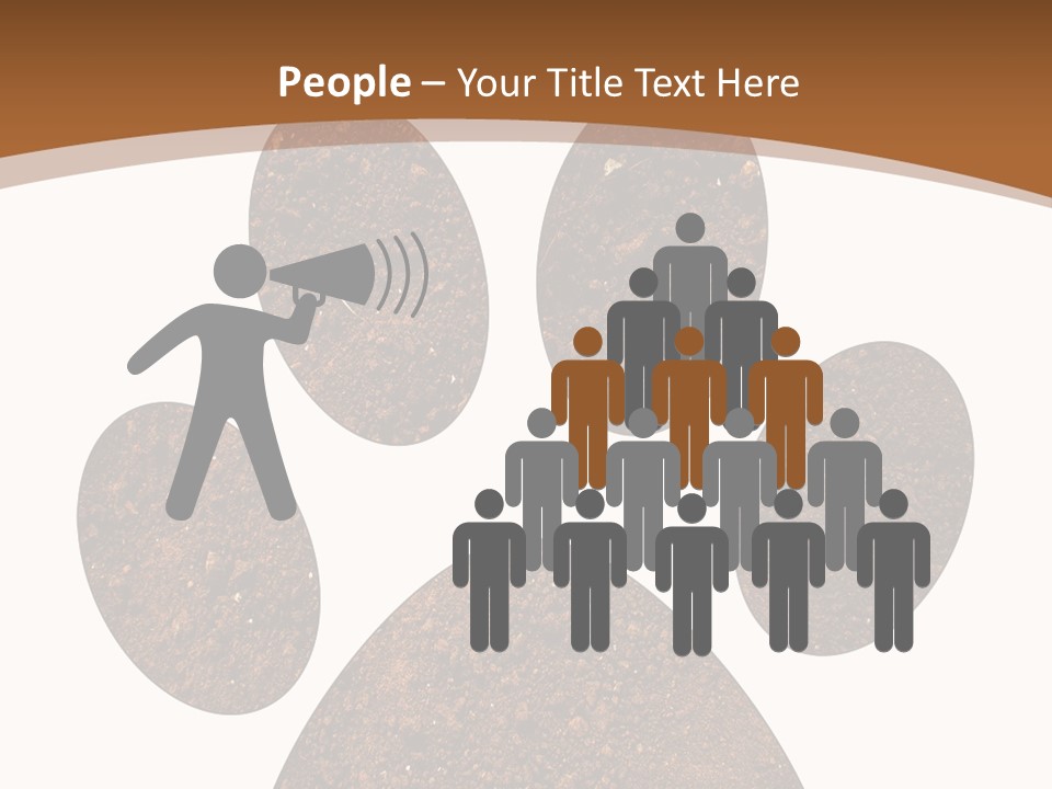 Soil Paw Print PowerPoint Template