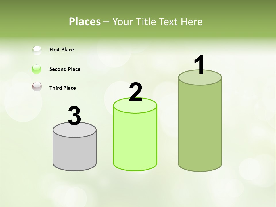 Beautiful Nature Bokeh PowerPoint Template