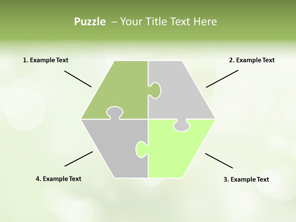 Beautiful Nature Bokeh PowerPoint Template